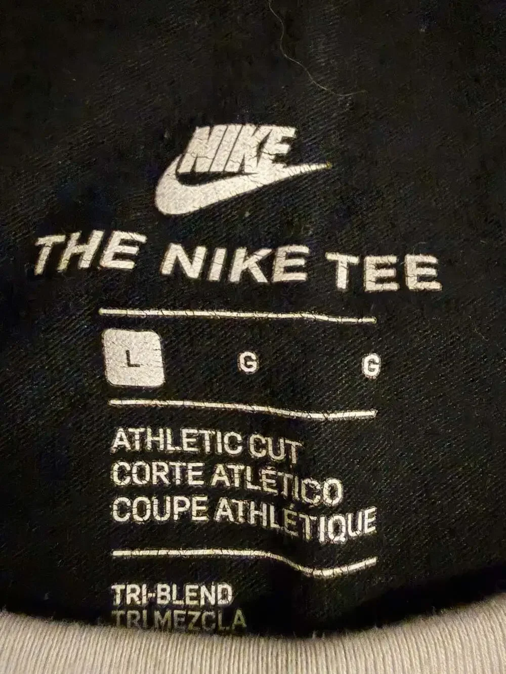 Nike Ace Logo Graphic Tank Top - Black/White, Size L